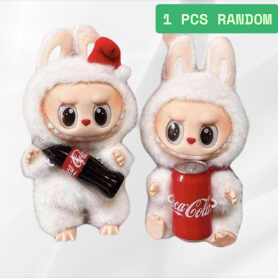 ZOQQI Cokee Edition Bunny Toy | Labubu Monster Vinyl Blind Box Key Chain