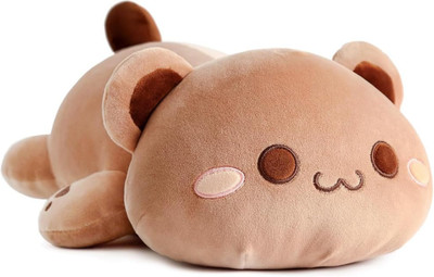 TechMax Solution Cute Kitten Plush Soft Toy  - 30 cm(Brown)
