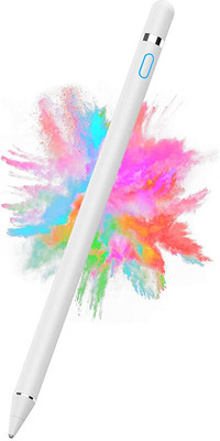 umidigi Digital Rechargeable Stylish Pencil universal with Universal Touch Function - 1 Stylus(White)