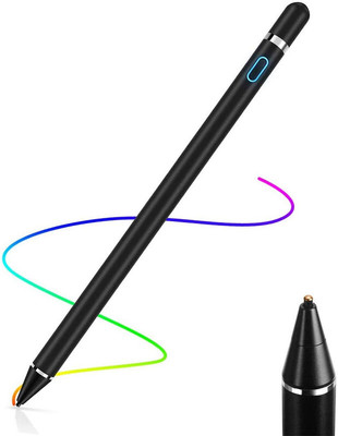 Lanzero Digital Rechargeable Universal Stylus Pencil universal with Touch Function Stylus(Black)