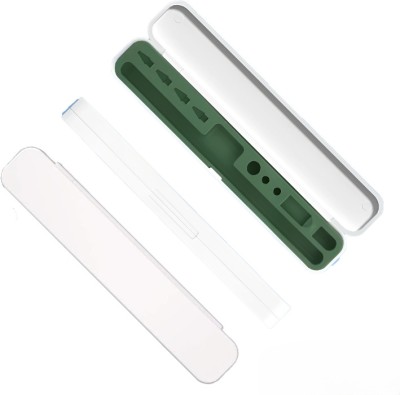 brainle Pencil Storage Box for Stylus 1st 2nd Portable Carrying Case Pen Nib Holder Stylus(Green)