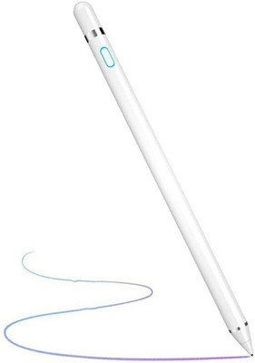 Lanzero Digital Rechargeable Universal Pencil universal with Touch Function Stylus(White)