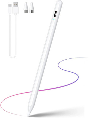 Miracase Active Stylus Pen for iOS and Android/Phoes Rechargeable Stylus Pen Stylus(White)