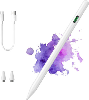 Luntak Stylus Pens for Touch Screens, Fast Charge Stylus Pen for Tablets & Smart Phone Stylus(White)