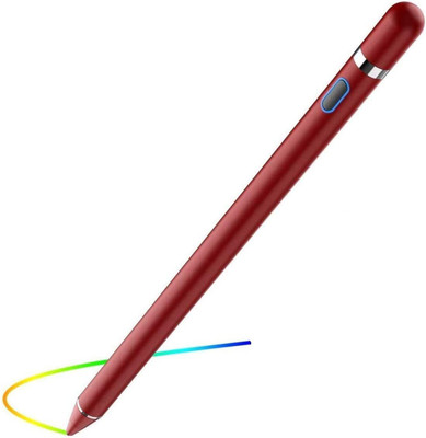 Lanzero Digital Rechargeable Stylish Pencil Universal Stylus(Red)