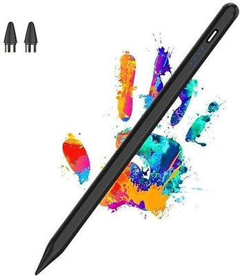 Elfora Non-Bluetooth Universal Stylus Pen with Type-C Charging Precision Digital Pen Stylus(Black)