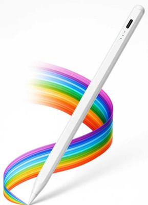 Reedel Non-Bluetooth A10 Universal Stylus Pen | High-Precision | Compatible For iPads Stylus(White)