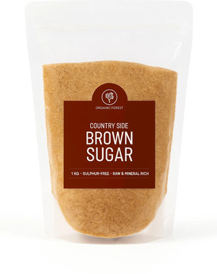 organic forest Country Side Brown Sugar , Mineral Rich - Raw - Luscious Sugar(1 kg)