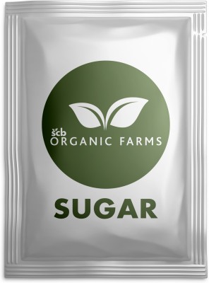 SCB ORGANIC FARMS White Sugar Sachet for Tea/Coffee/Milk, 1 Month Pack Sugar(5 g, Pack of 30)