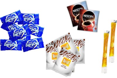 TrUST Brown sugar sachet5*200 Honey8gm.*20)Dairy Creamer3gm.*150)Coffee Sachets1.5*50) Sugar(1685 g)