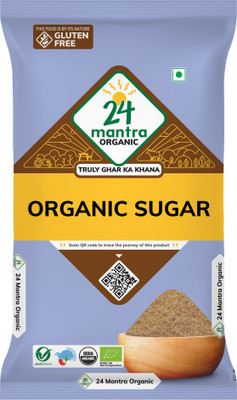 24 Mantra Organic Sugar/Chini/Chekkara Sugar(1 kg)