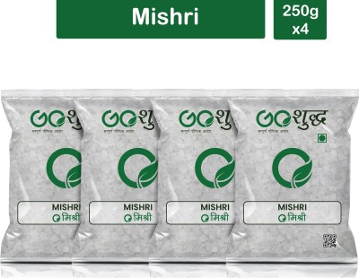 Goshudh Mishri Sugar- 250g Each (Pack of 4) 1000g Sugar(1000 g, Pack of 4)