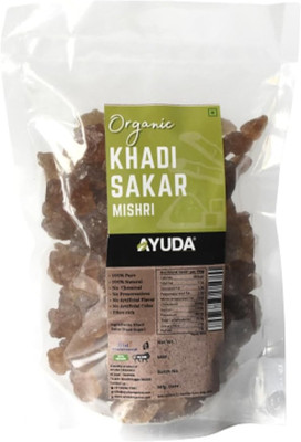 AYUDA Brown Khadi Sakar Mishri I Rock Sugar I Thread Fresh I For All Home Essential Sugar(1 kg)