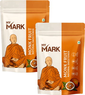 Mymark Monkfruit – Natural Zero-Calorie Sugar Substitute Sweetener (200gm x2) Sugar(200 g, Pack of 2)