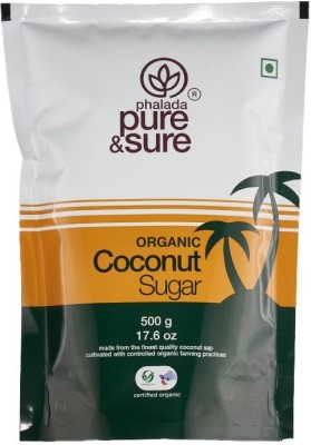 Pure & Sure Organic Coconut Sugar - 500gm - Pack of 1 Sugar(500 g)