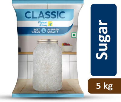 Classic by Flipkart Grocery White Sugar(5 kg)