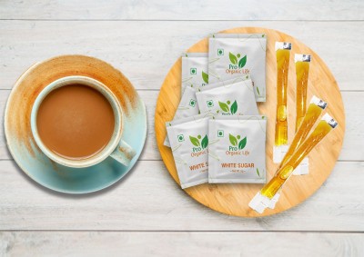 PRO ORGANIC LIFE Honey sachet-(8gm*400pcs.)/ White sugar Sachets Each Sachets of( 5gm.*400pcs.) Sugar(2320 g, Pack of 800)