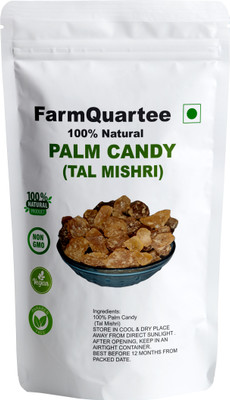 FarmQuartee Palm Mishri/Tal Mishri/Palm Candy/Palm Sugar/Sugar Candy Sugar(200 g)