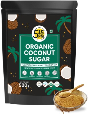 5:15PM Organic Coconut Sugar- Pure&Unrefined- Natural & No Preservatives Sweetener Sugar(500 g)