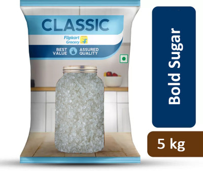 Classic by Flipkart Grocery Bold Sugar(5 kg)