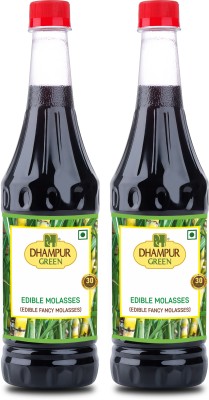 Dhampur Green Sugarcane Molasses (Sheera) Sugar(2 kg, Pack of 2)