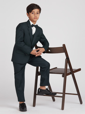 PROVOGUE 5 Pcs Suit Set Solid Boys Suit