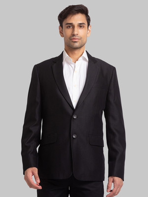 PARK AVENUE SB2 BASIC NOTCH LAPEL-REGULAR FIT Self Design Men Suit