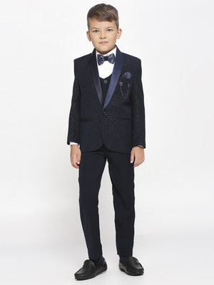PROVOGUE 5 PCS SUIT SET Textured Boys Suit