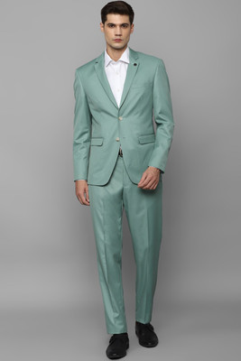 Allen Solly Single Breasted - 2 button Solid Men Suit