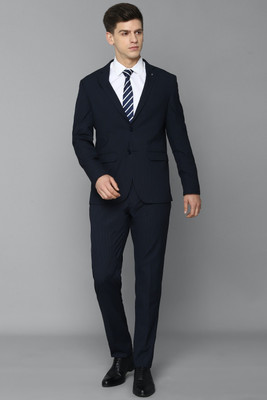 LOUIS PHILIPPE Single Breasted - 2 button Solid Men Suit