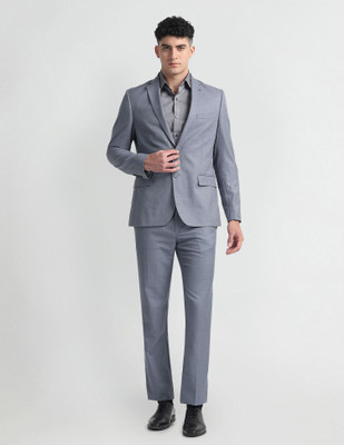 ARROW Single-breasted Solid Men Suit