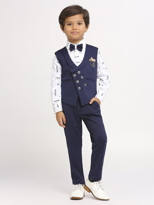 PROVOGUE 3 PCS SUIT SET Solid Boys Suit