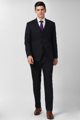 PETER ENGLAND Suit Checkered Men Suit