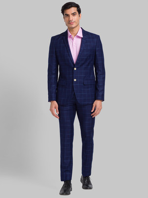 PARK AVENUE SB2 BASIC NEO WITH NOTCH LAPEL-NEO Checkered Men Suit