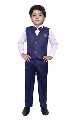 VALUE CREATION 3 Piece Suit Set Solid Boys Suit