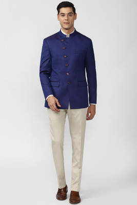 PETER ENGLAND Single Breasted Printed Men Suit