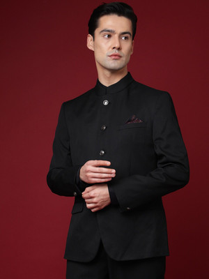 Rare Rabbit SUIT-2PCS CNTP FIT Solid Men Suit