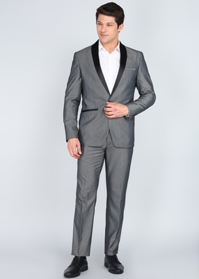 Peter Engalnd Tuxedo Style Self Design Men Suit