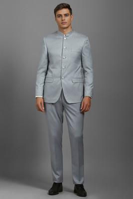 LOUIS PHILIPPE Formal Suits Printed Men Suit