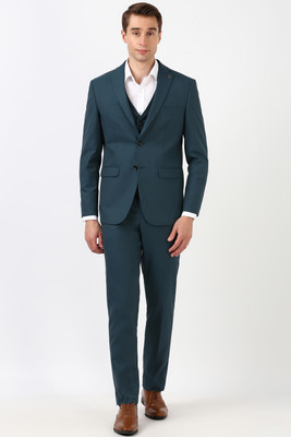 PETER ENGLAND Suits Solid Men Suit