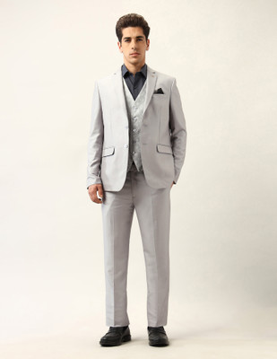 ARROW 3-piece Self Design Men Suit