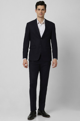 PETER ENGLAND Two Piece Suit Textured Men Suit