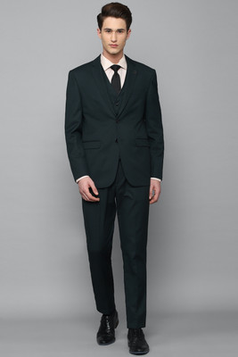 Allen Solly Single Breasted - 2 button Solid Men Suit