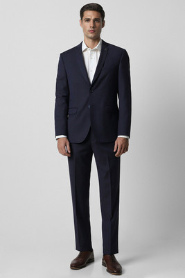 VAN HEUSEN Suit Textured Men Suit