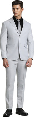 PETER ENGLAND Single Breasted - 2 button Textured Men Suit