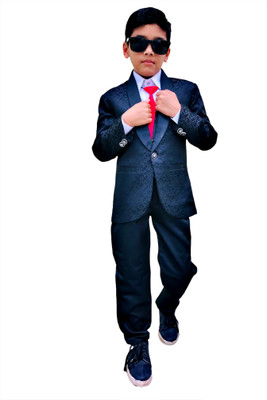 LEXIOUS SUIT Solid Boys Suit