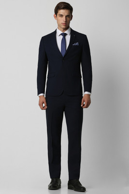 VAN HEUSEN Suit Textured Men Suit