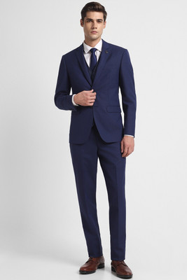 Allen Solly Single Breasted - 2 button Self Design Men Suit