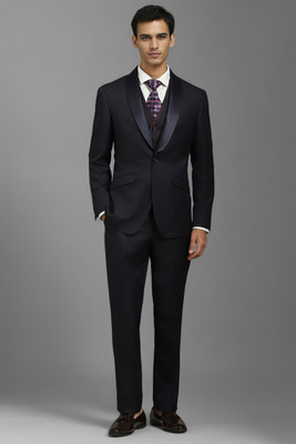 LOUIS PHILIPPE Three Piece Suit Printed Men Suit