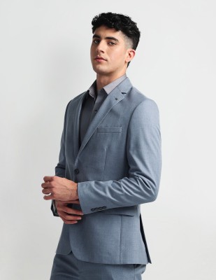 ARROW Single-breasted Solid Men Suit